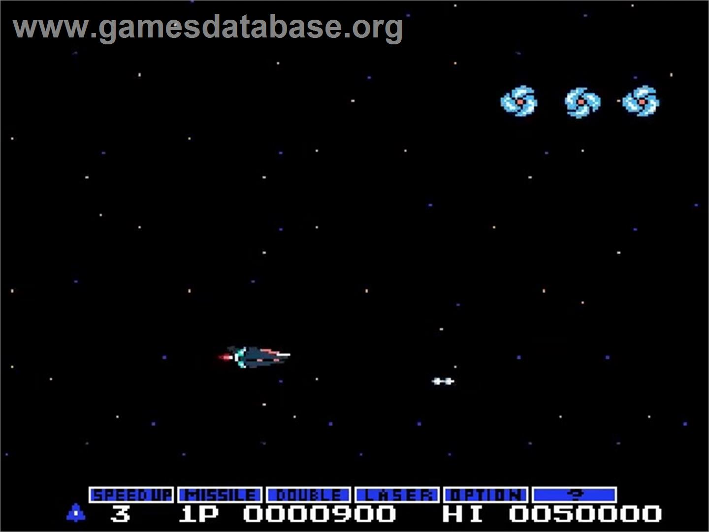 Gradius - Nintendo NES - Artwork - In Game