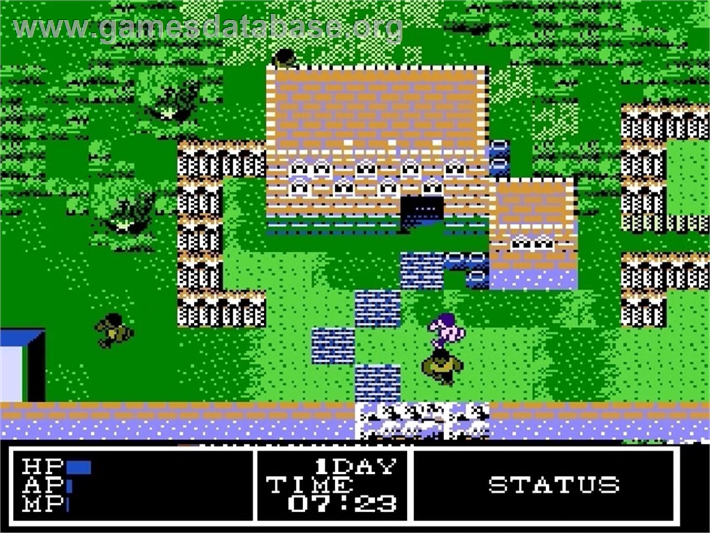 Hydlide 3: Yami kara no Houmonsha - Nintendo NES - Artwork - In Game