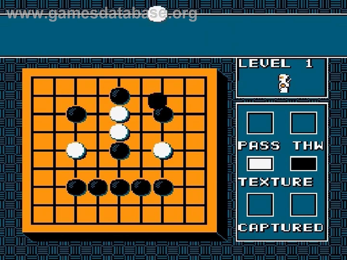 Igo - Kyuu Roban Taikyoku - Nintendo NES - Artwork - In Game