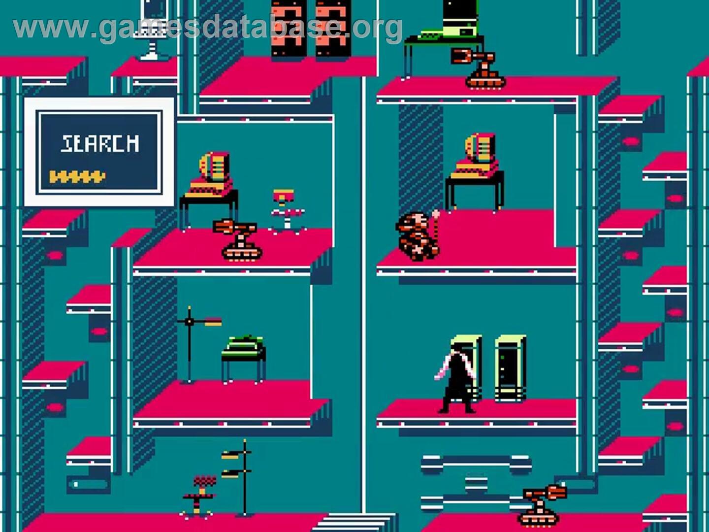Impossible Mission 2 - Nintendo NES - Artwork - In Game