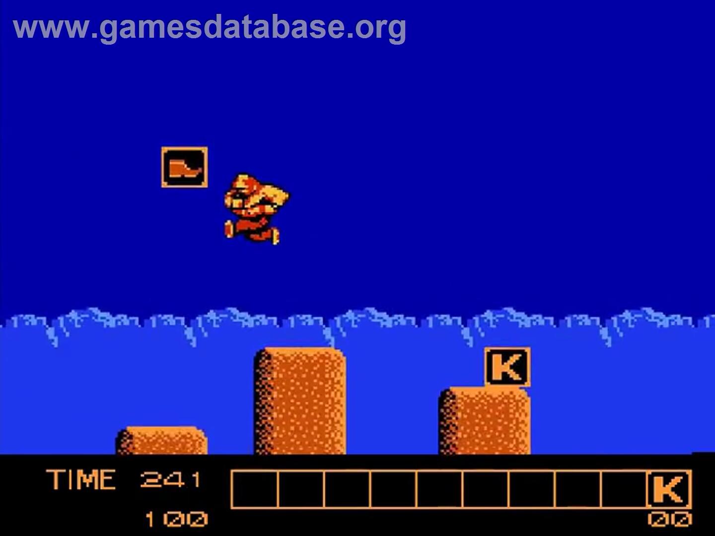 Karnov - Nintendo NES - Artwork - In Game