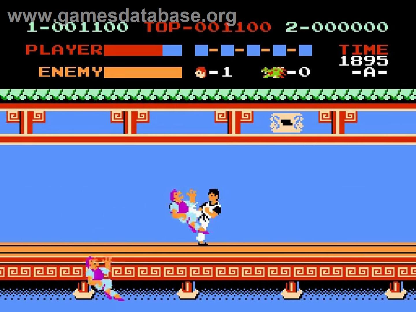 Kung Fu - Nintendo NES - Artwork - In Game