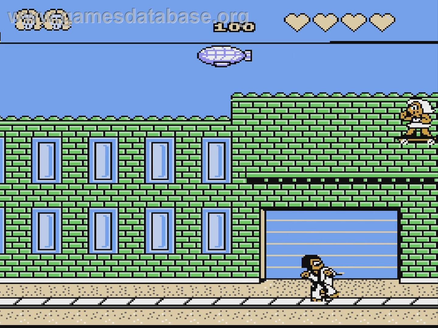 L.a Cop - Miss. Peach World - Nintendo NES - Artwork - In Game