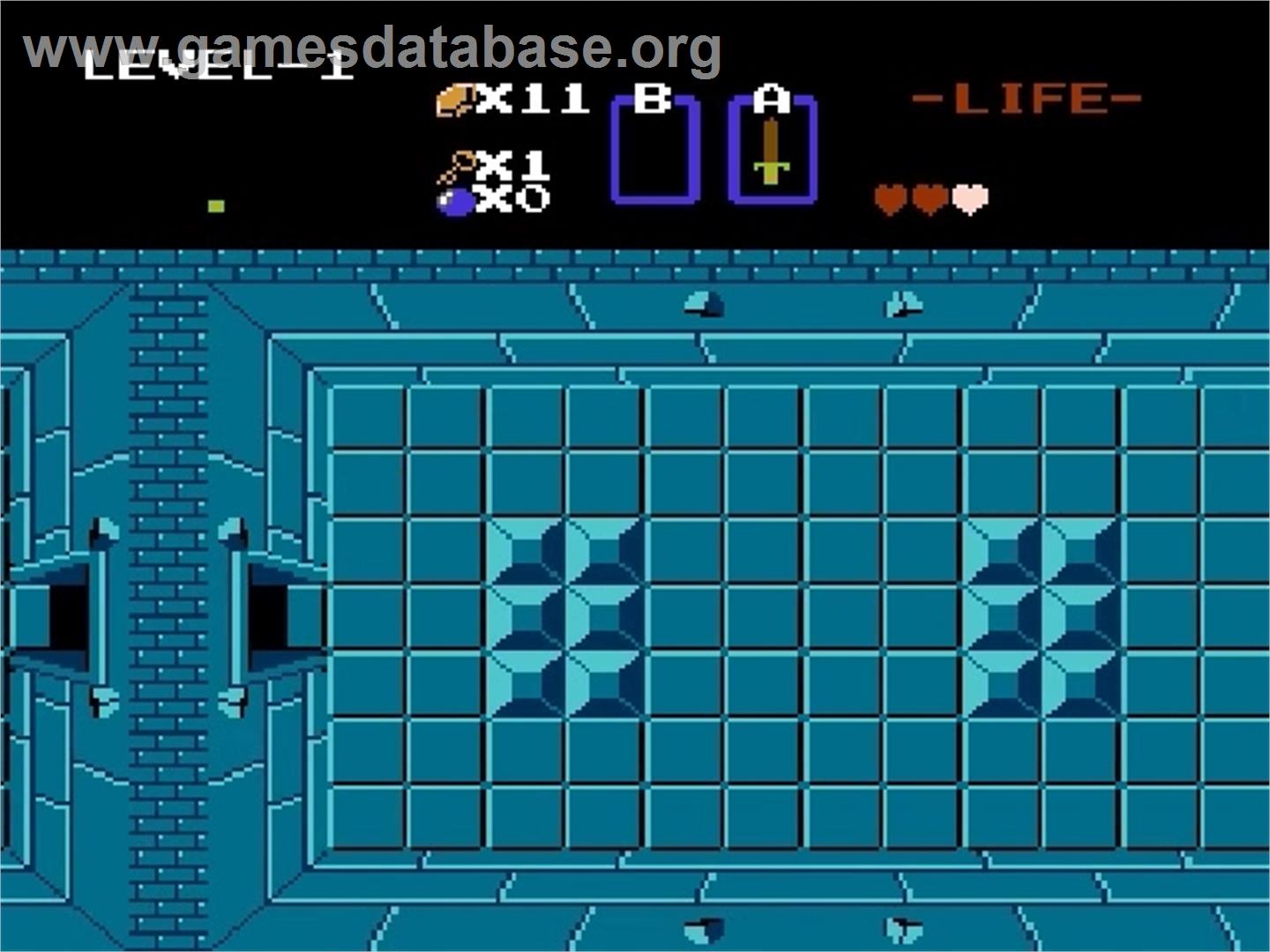 Legend of Zelda - Nintendo NES - Artwork - In Game