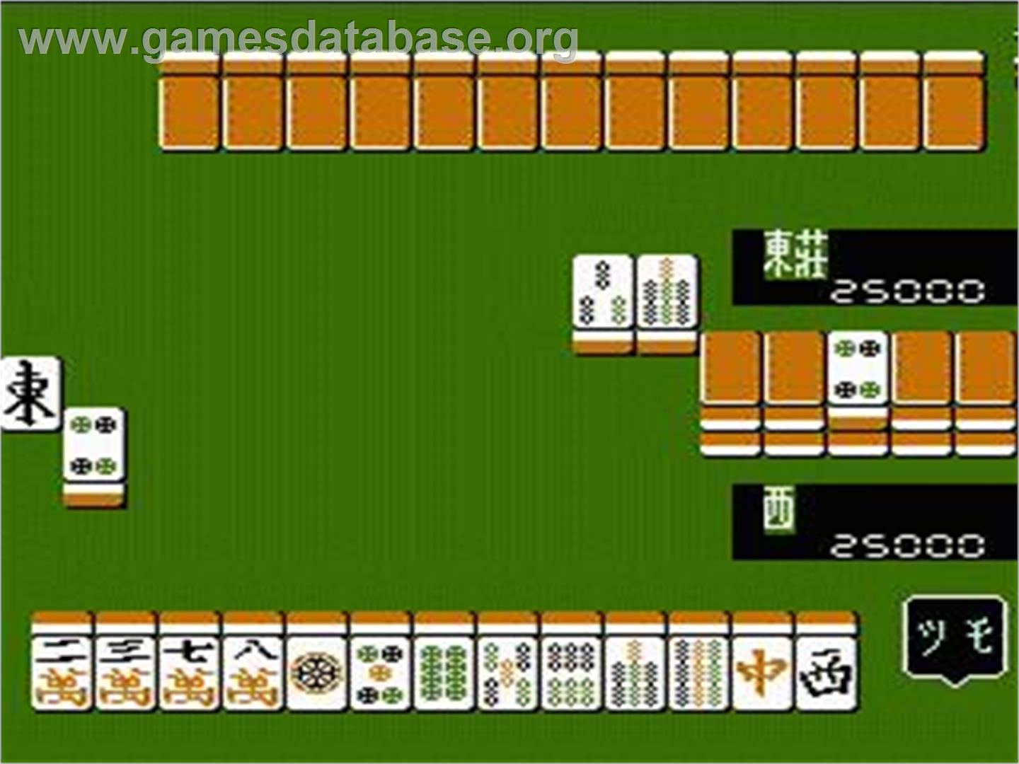 Mahjang Companion - Nintendo NES - Artwork - In Game