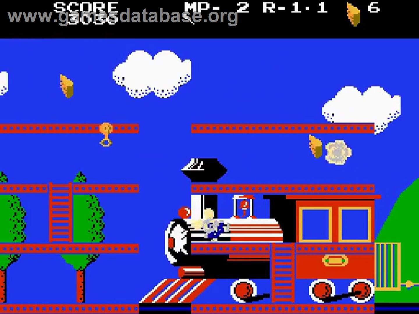 Mappy-land - Nintendo NES - Artwork - In Game