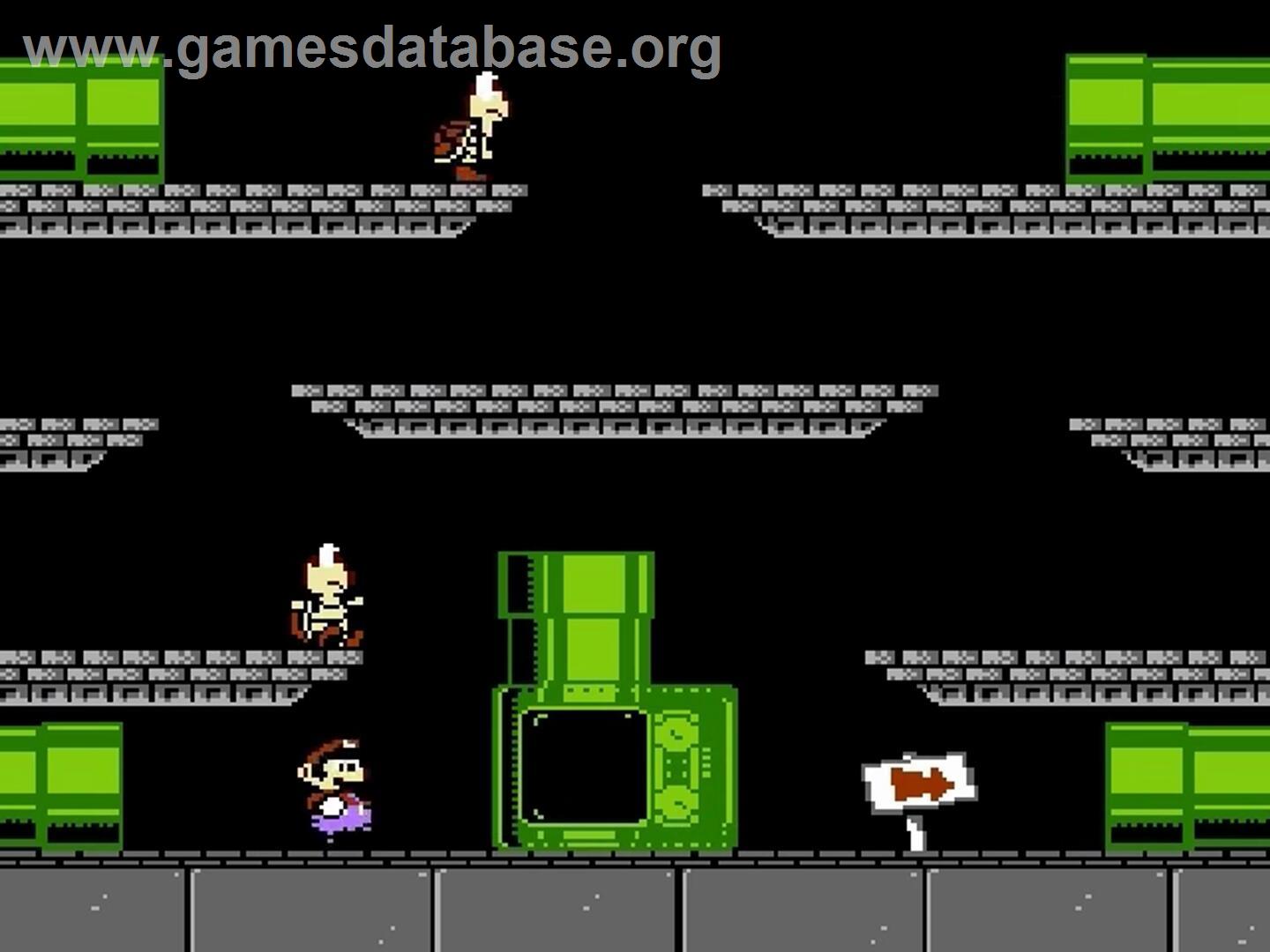 Mario's Time Machine - Nintendo NES - Artwork - In Game