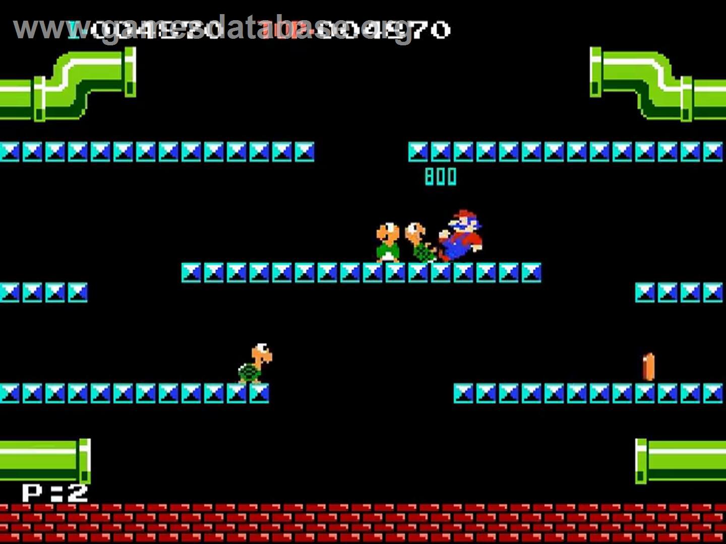 Mario Bros. - Nintendo NES - Artwork - In Game