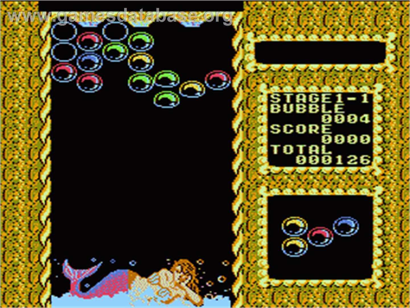 Mermaids of Atlantis: A Riddle of a Magic Bubble - Nintendo NES - Artwork - In Game