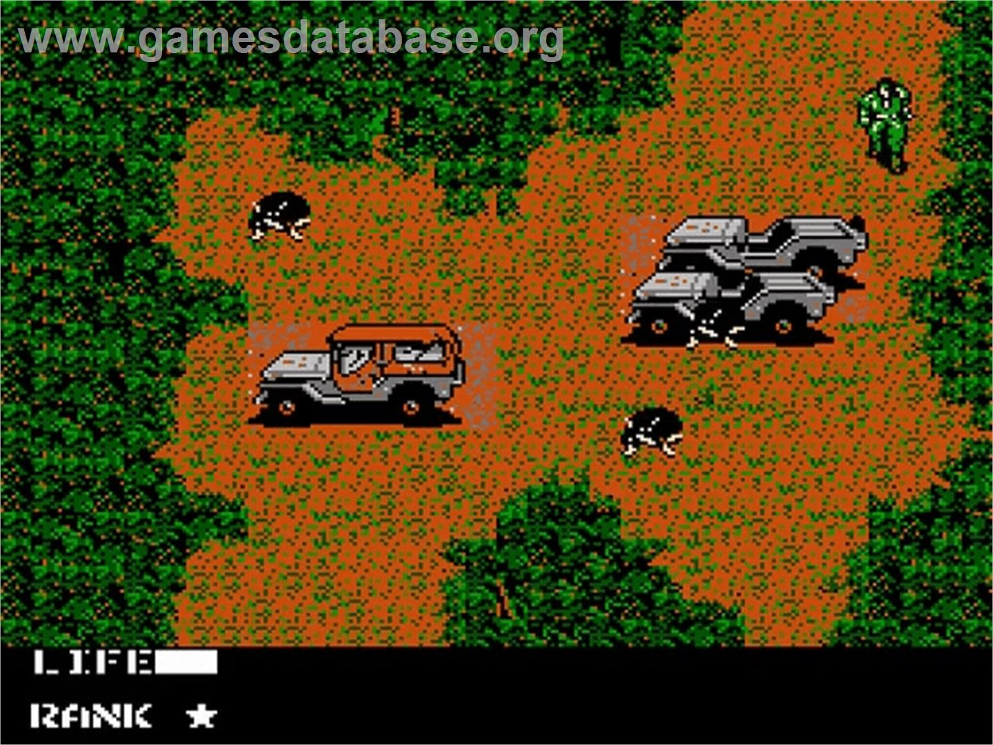 Metal Gear - Nintendo NES - Artwork - In Game