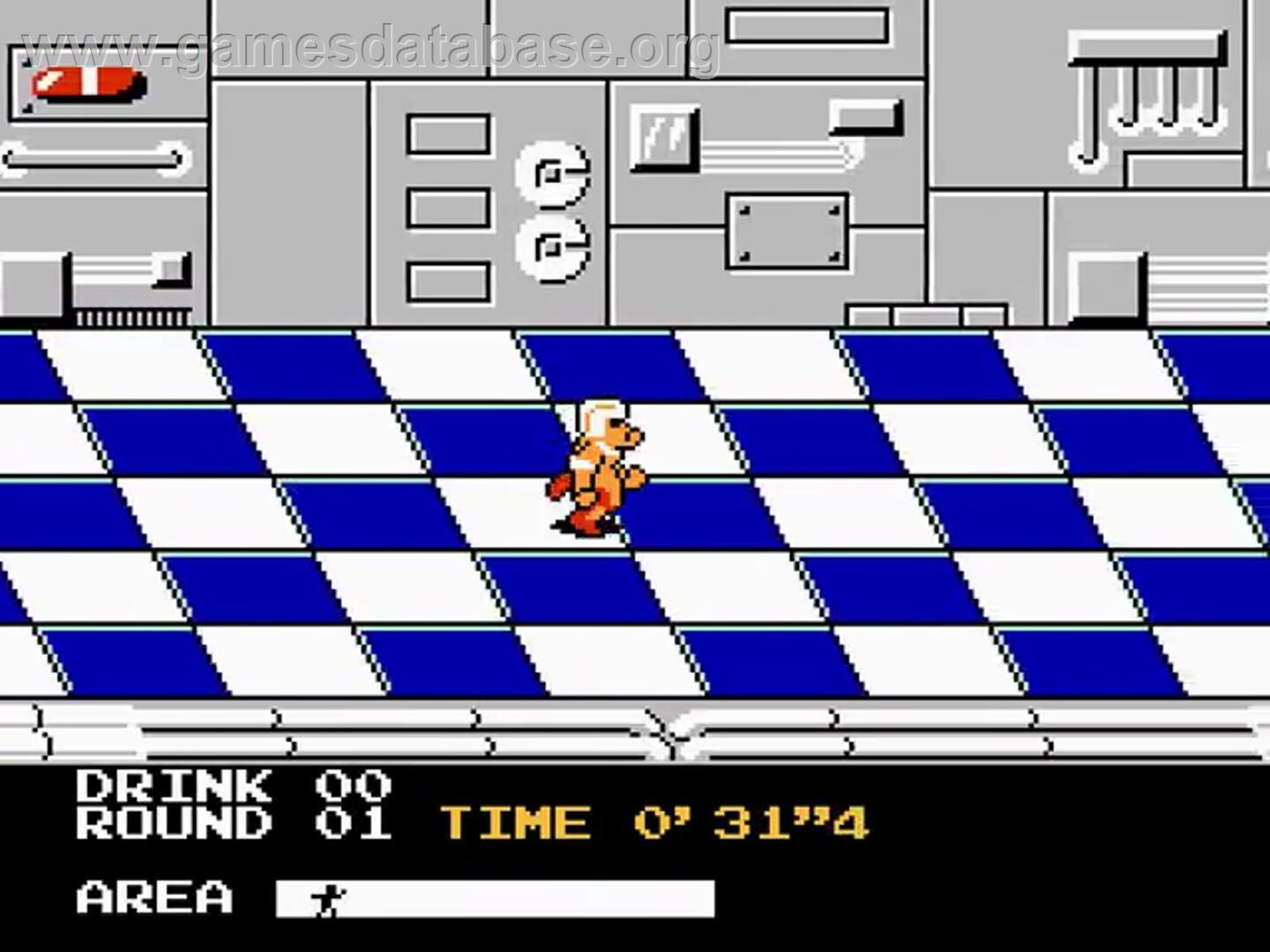 Metro Cross - Nintendo NES - Artwork - In Game