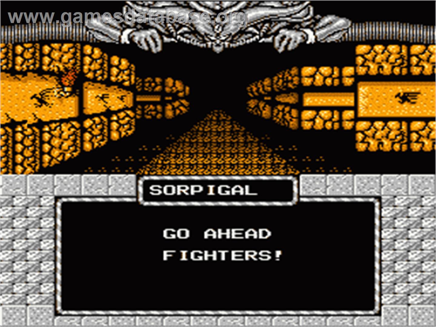 Might and Magic: Secret of the Inner Sanctum - Nintendo NES - Artwork - In Game