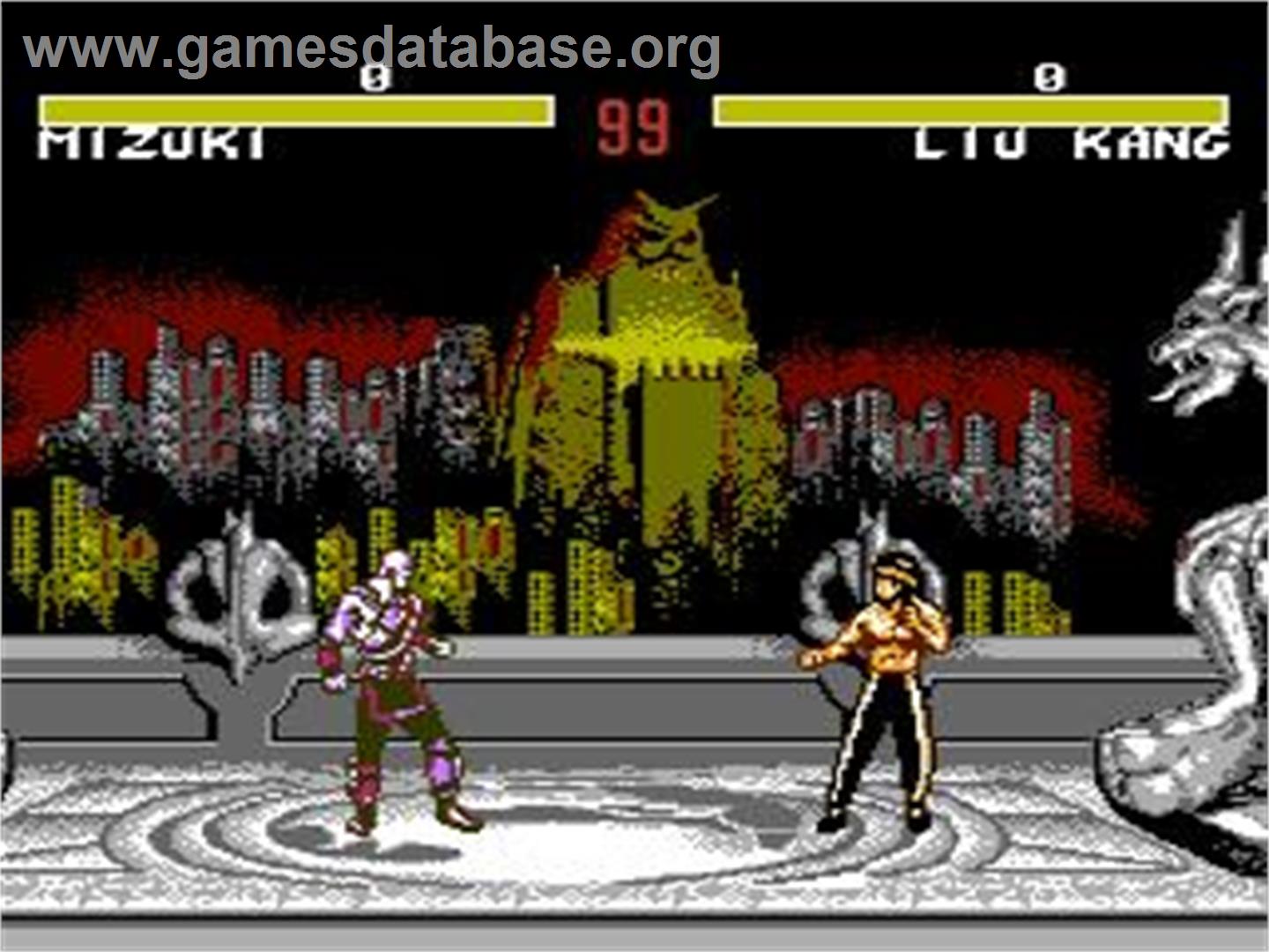 Mortal Kombat 3 - Nintendo NES - Artwork - In Game