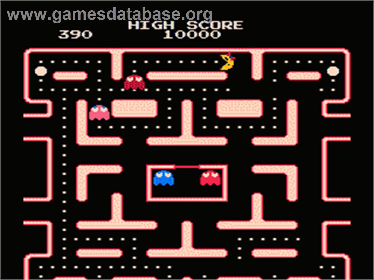 Ms. Pac-Man - Nintendo NES - Artwork - In Game