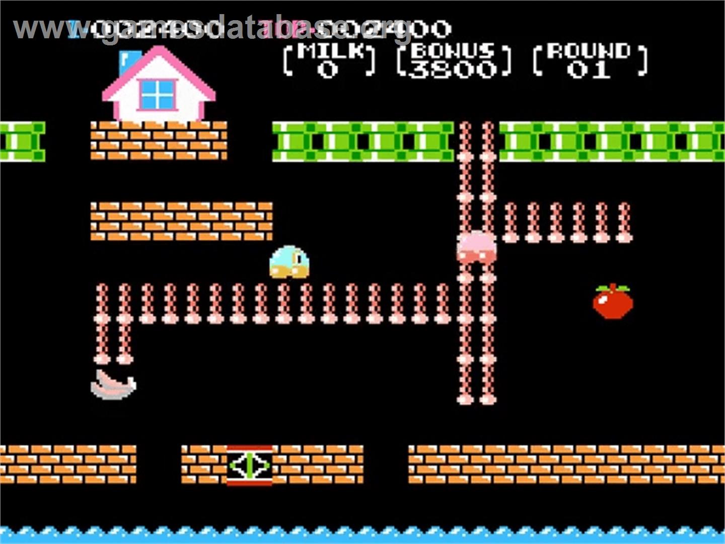 Nuts & Milk - Nintendo NES - Artwork - In Game