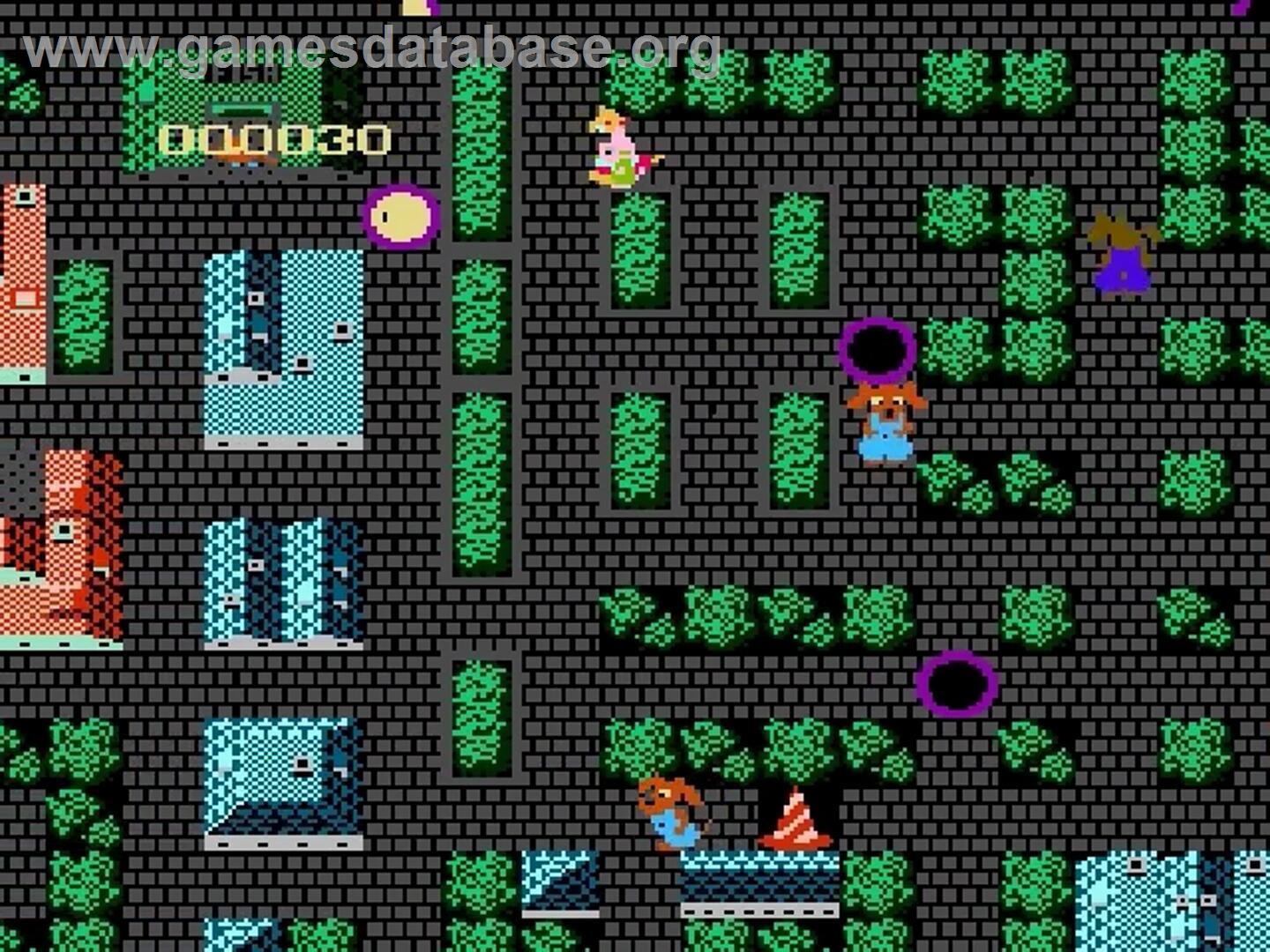Onyanko Town - Nintendo NES - Artwork - In Game