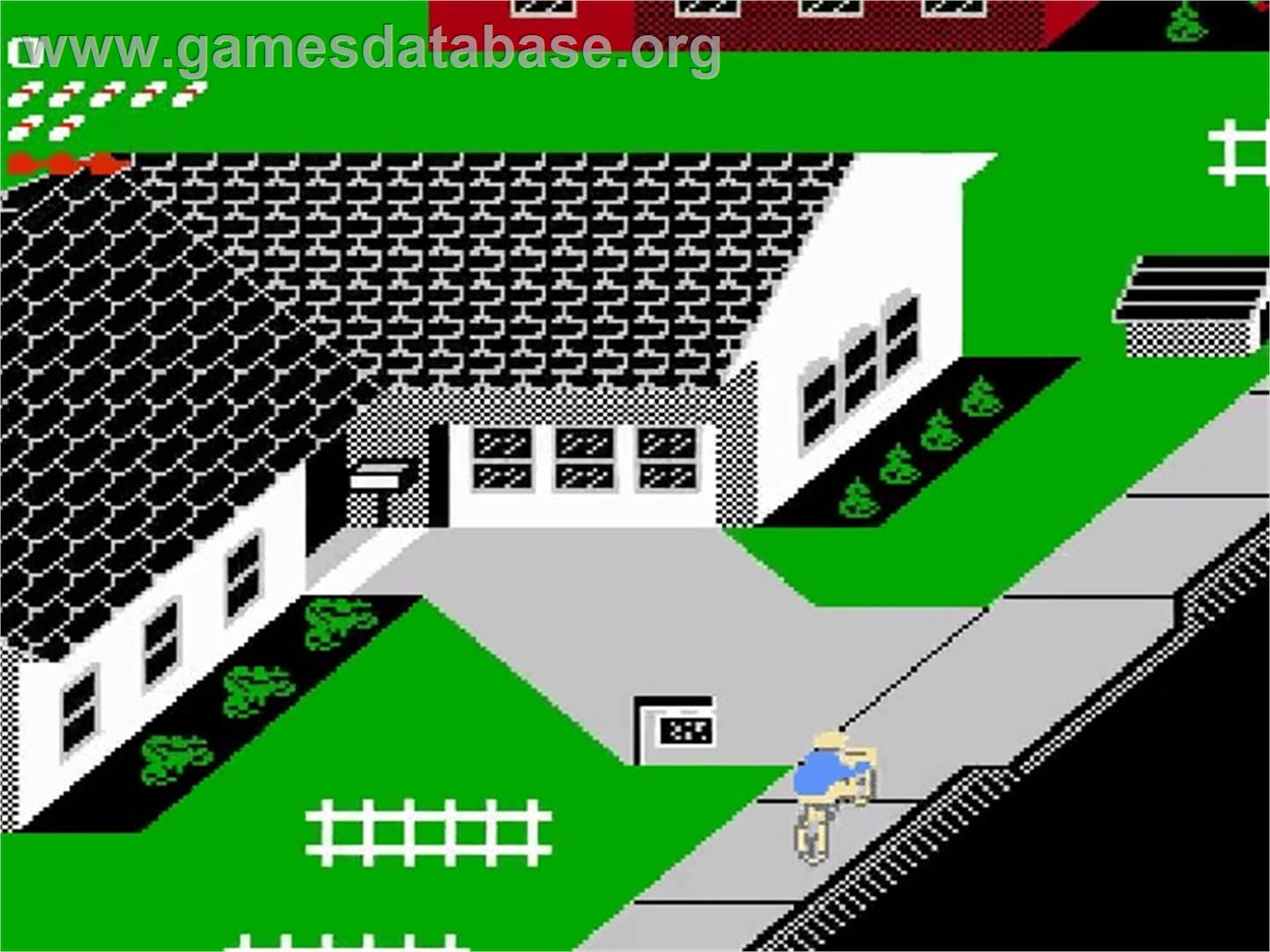 Paperboy - Nintendo NES - Artwork - In Game