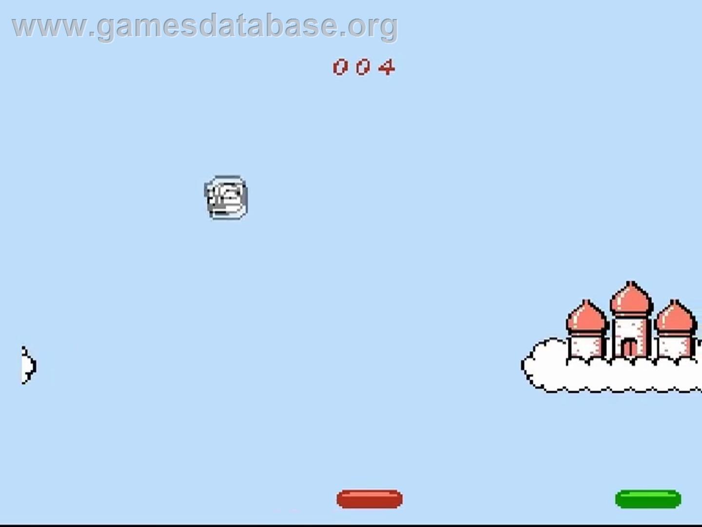 Pong And Head Bounce - Nintendo NES - Artwork - In Game