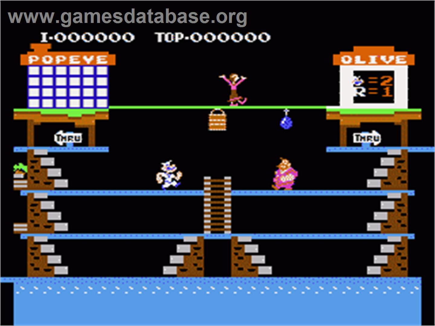 Popeye - Nintendo NES - Artwork - In Game