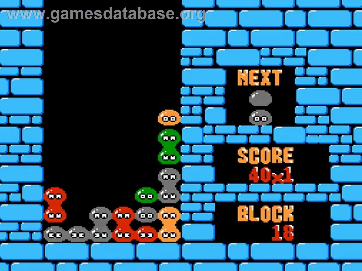 Puyo Puyo - Nintendo NES - Artwork - In Game