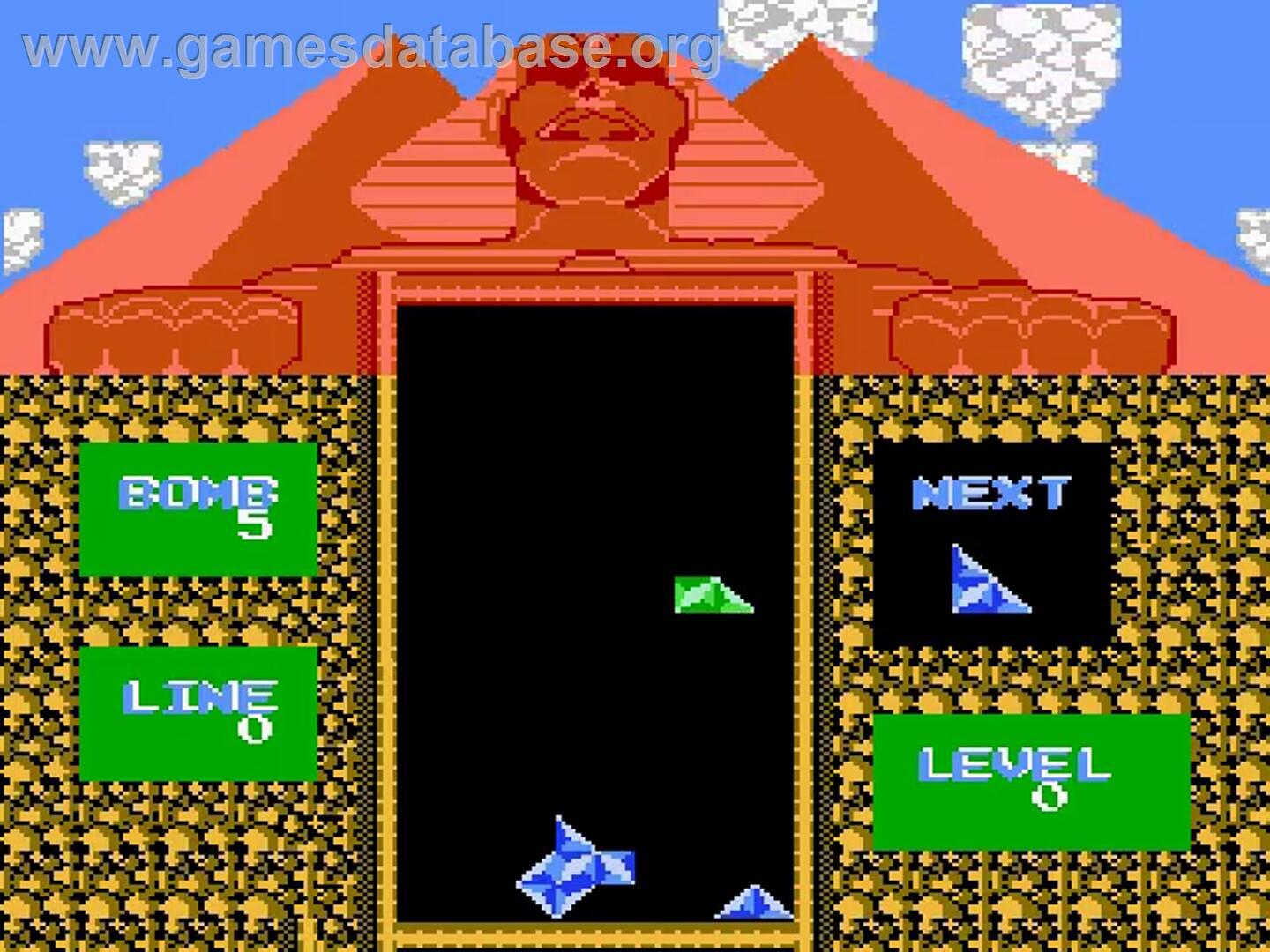 Pyramid - Nintendo NES - Artwork - In Game