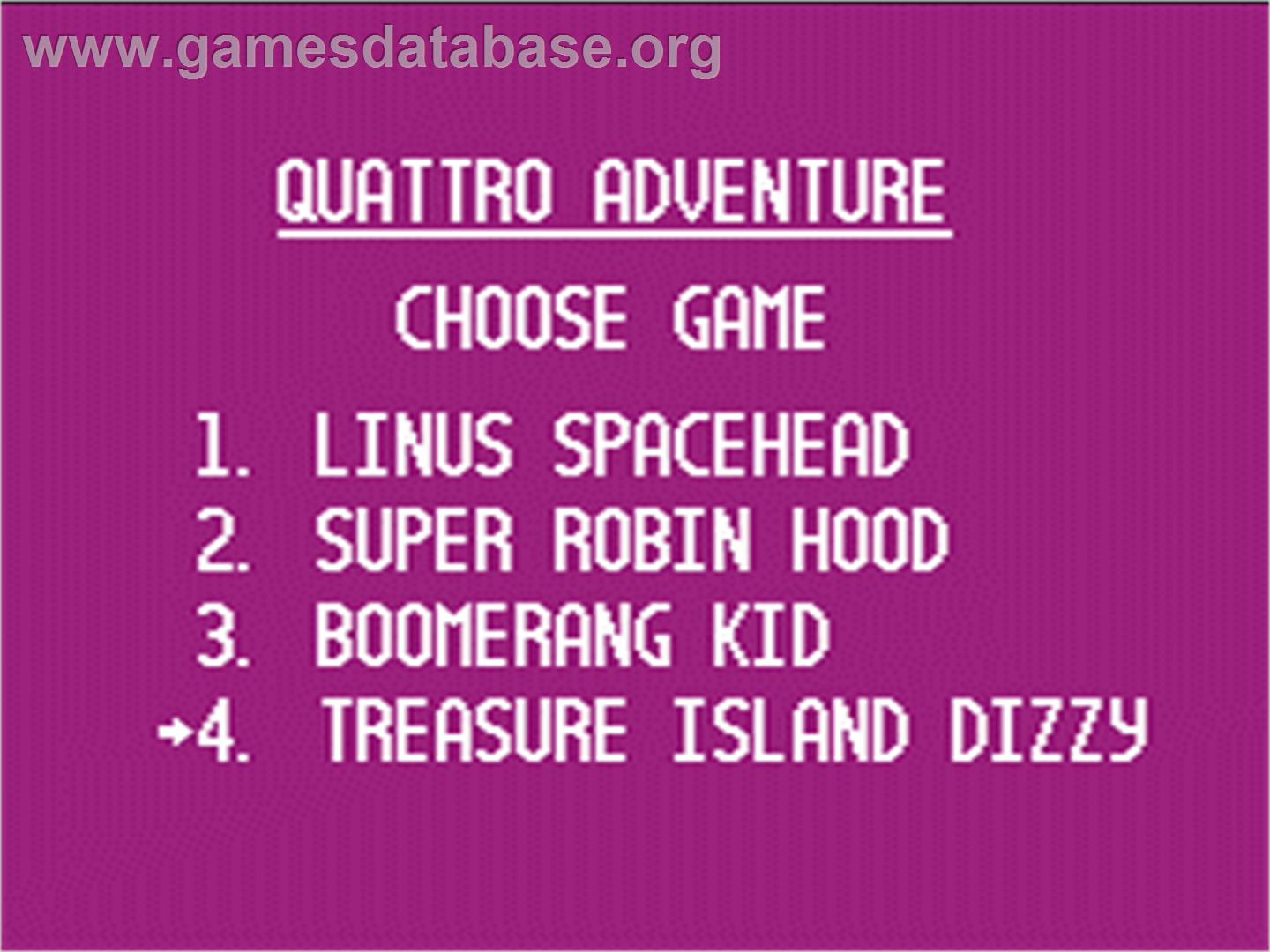 Quattro Adventure - Nintendo NES - Artwork - In Game