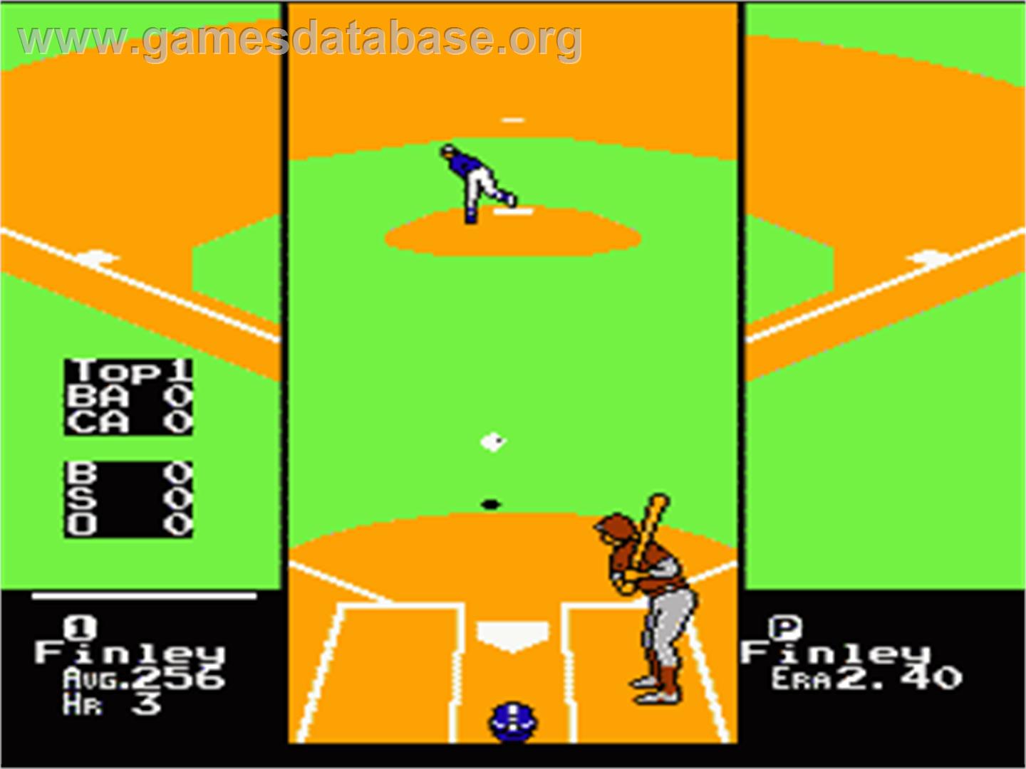 RBI Baseball 3 - Nintendo NES - Artwork - In Game