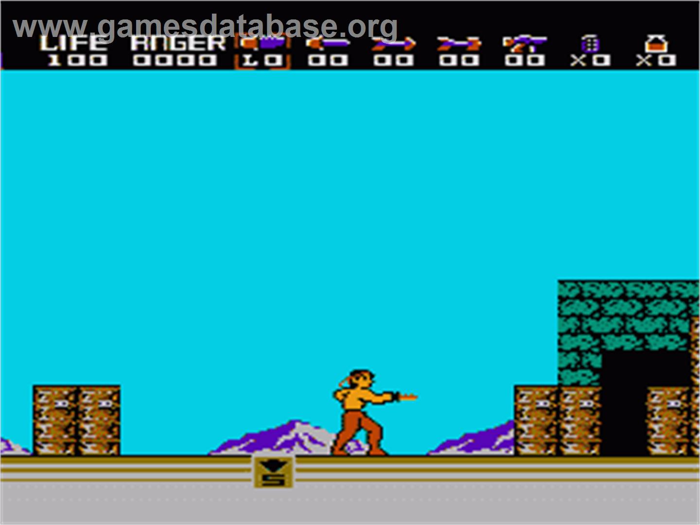 Rambo - Nintendo NES - Artwork - In Game