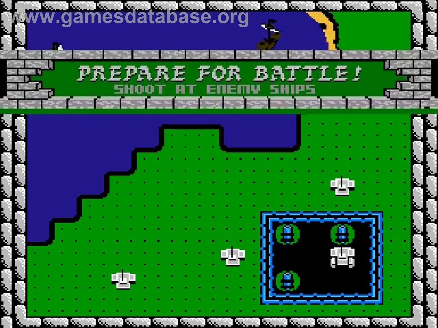 Rampart - Nintendo NES - Artwork - In Game