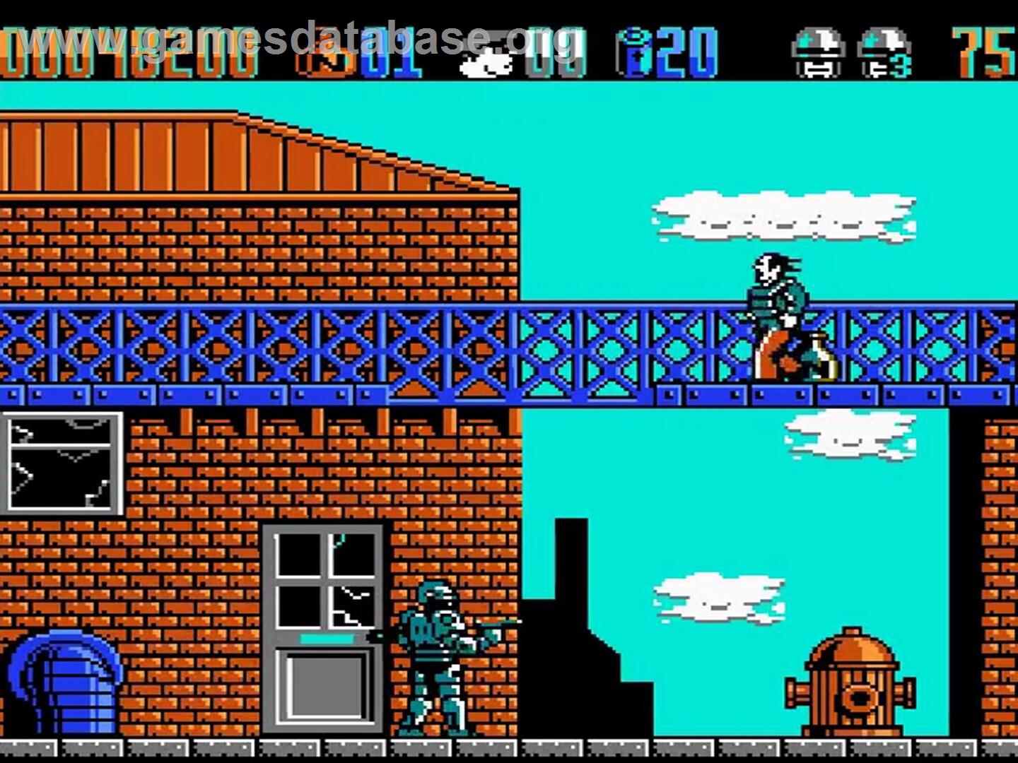 Robocop 2 - Nintendo NES - Artwork - In Game