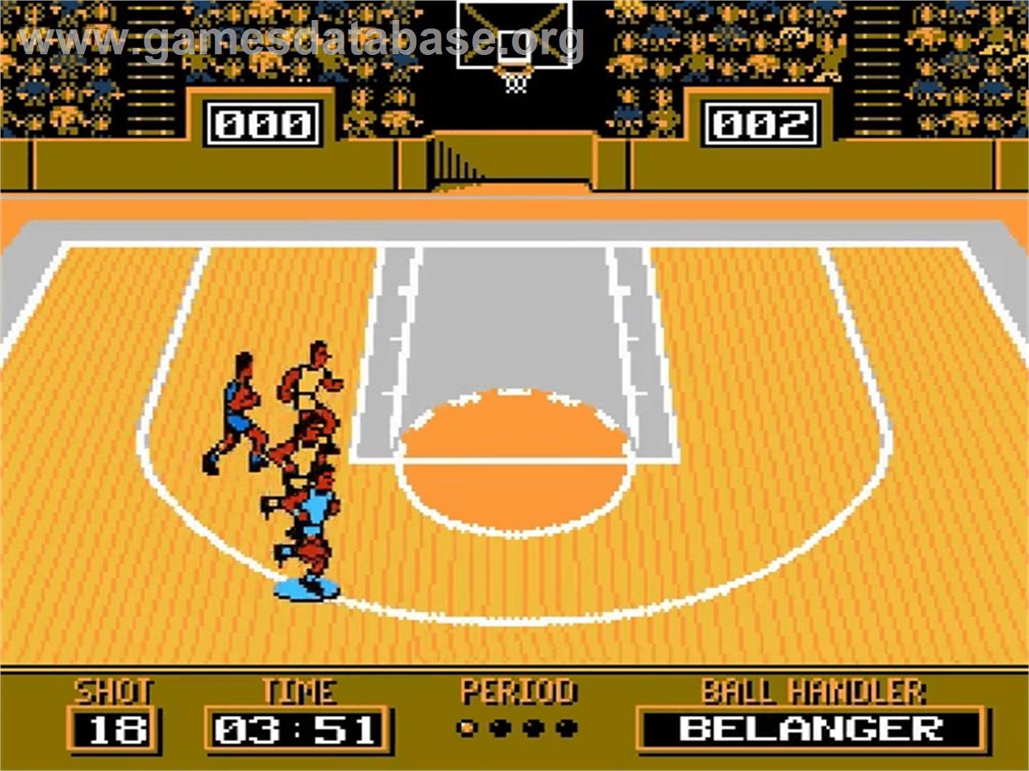Roundball: 2-On-2 Challenge - Nintendo NES - Artwork - In Game