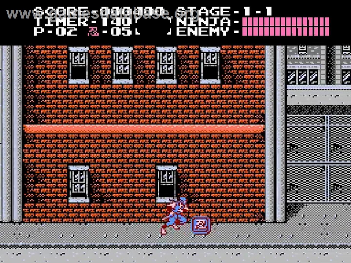 Shadow Warriors - Nintendo NES - Artwork - In Game
