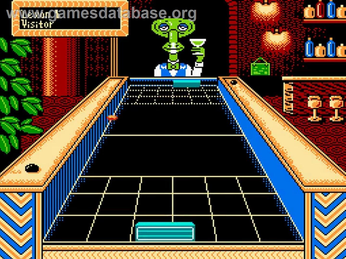 Shufflepuck Café - Nintendo NES - Artwork - In Game