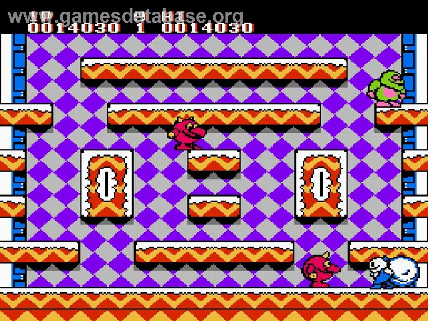 Snow Brothers - Nintendo NES - Artwork - In Game