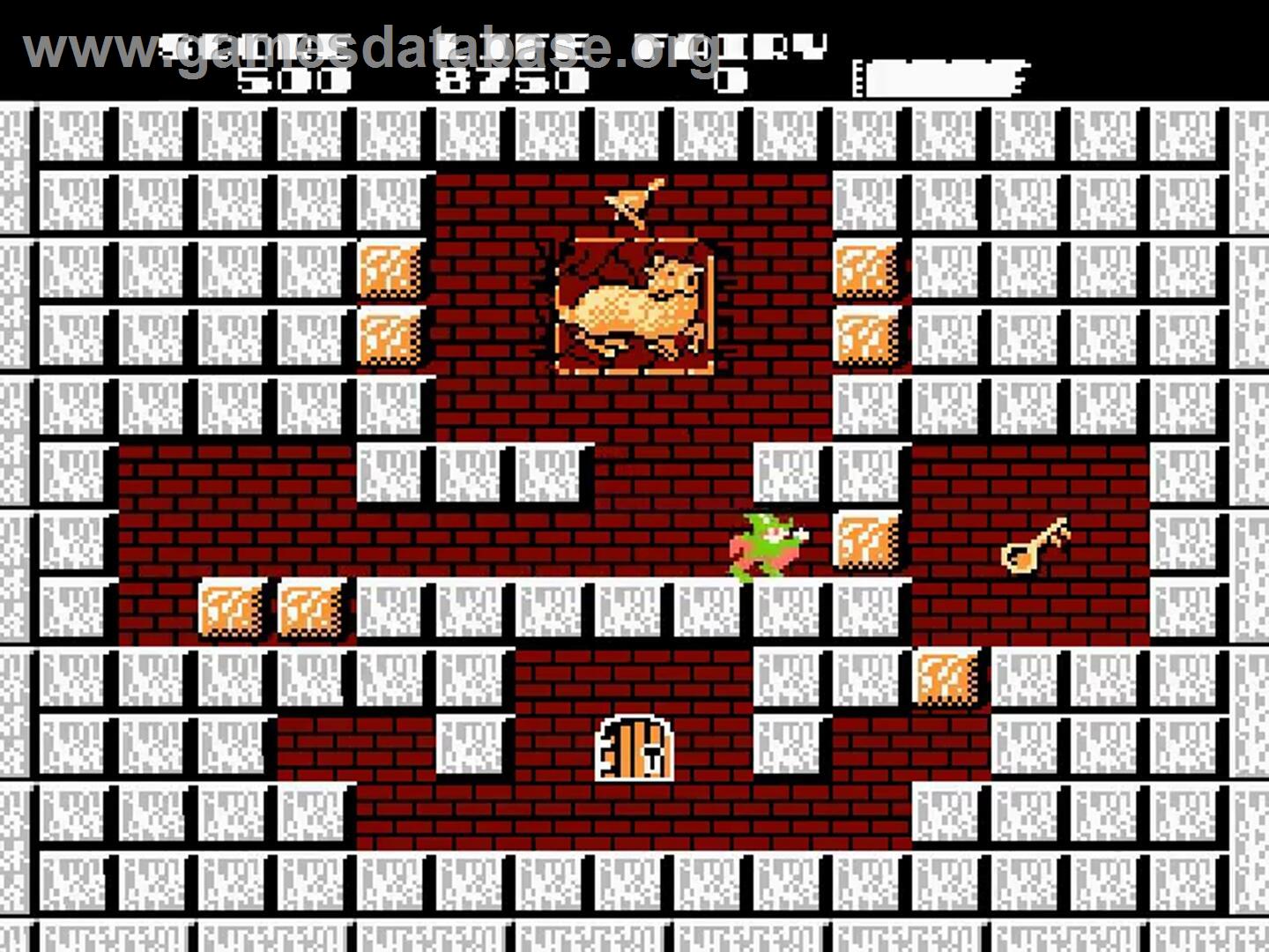 Solomon's Key - Nintendo NES - Artwork - In Game