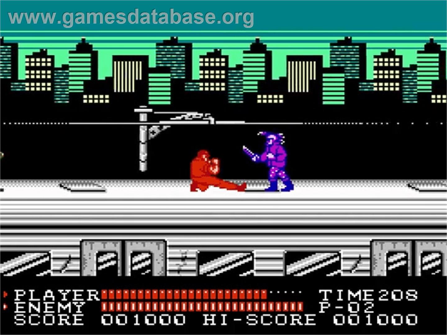 Spartan X 2 - Nintendo NES - Artwork - In Game