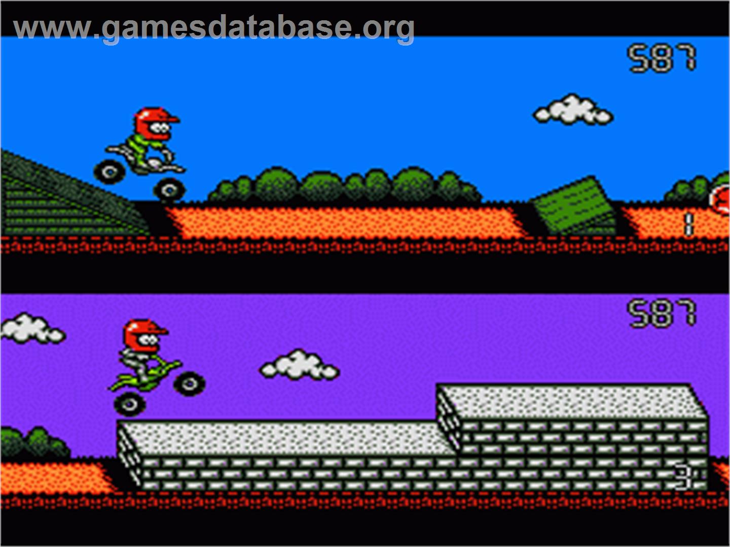 Stunt Kids - Nintendo NES - Artwork - In Game