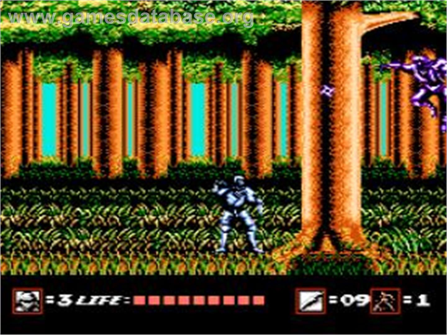 Super Shinobi, The - Nintendo NES - Artwork - In Game
