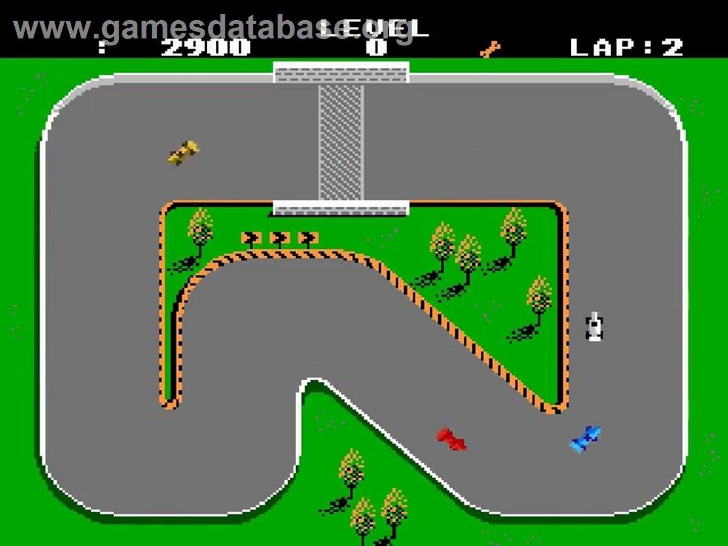 Super Sprint - Nintendo NES - Artwork - In Game