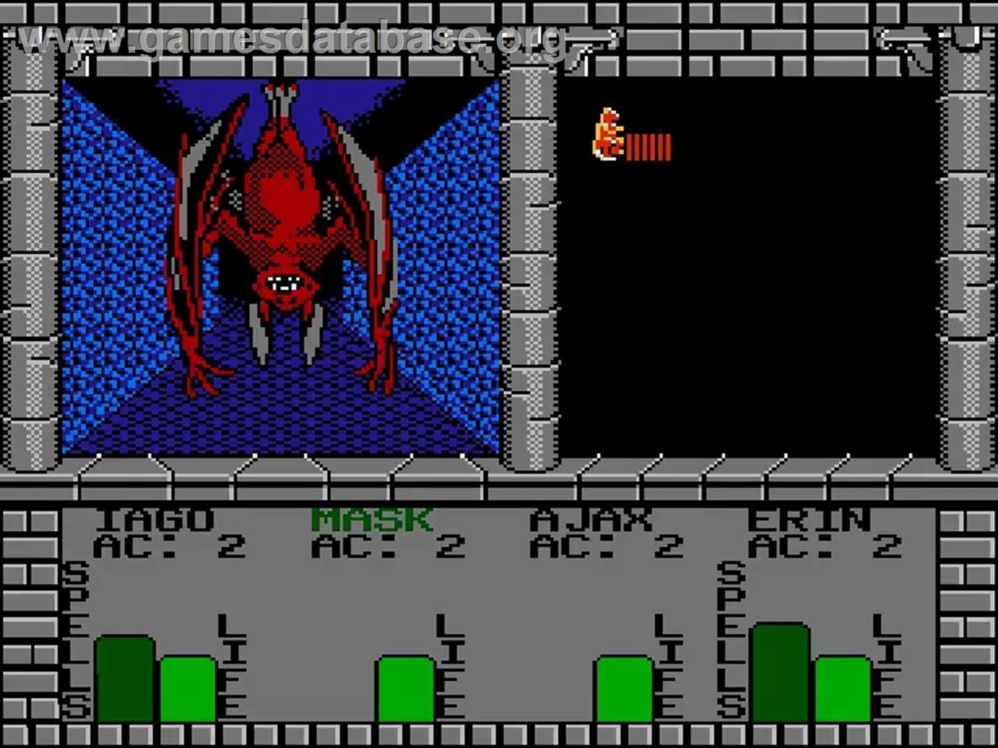 Swords And Serpents - Nintendo NES - Artwork - In Game