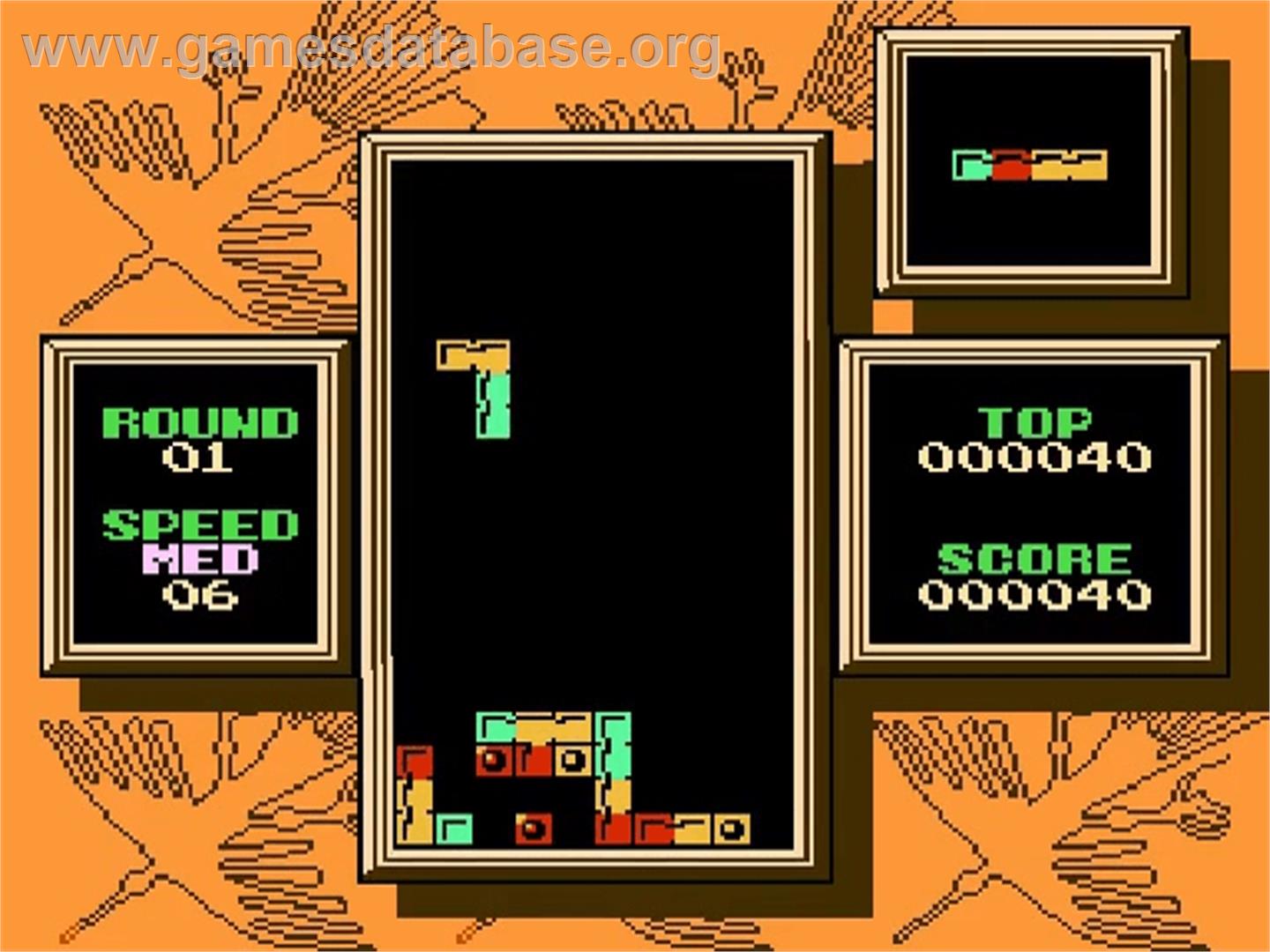 Tetris 2 - Nintendo NES - Artwork - In Game