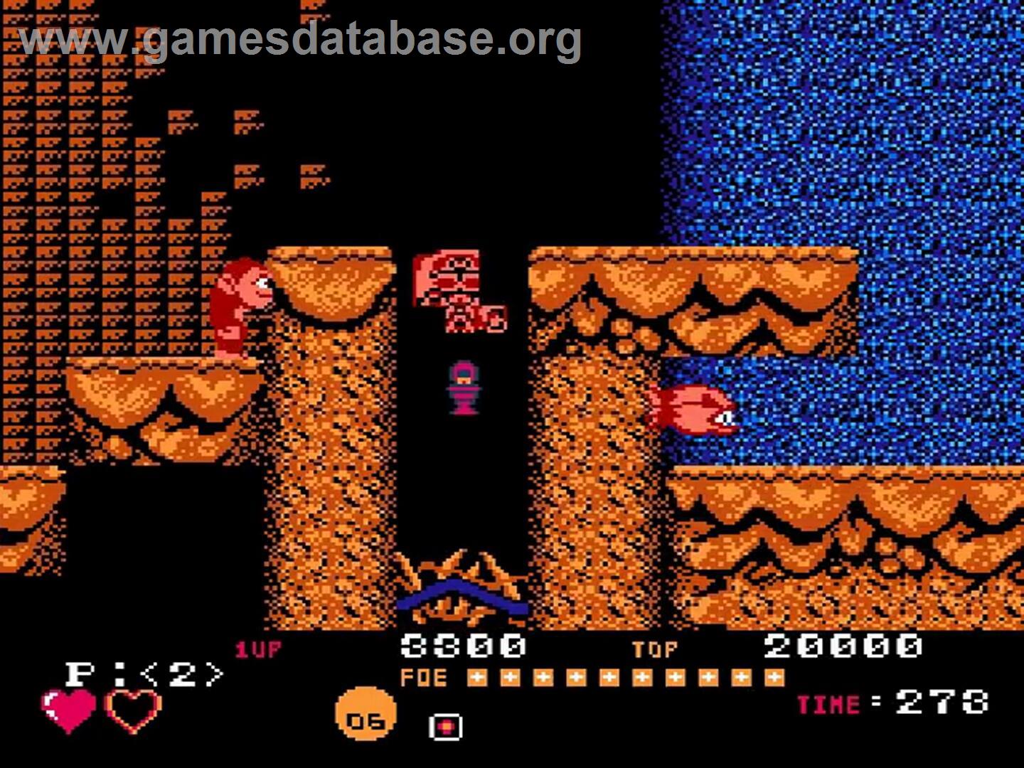 Toki - Nintendo NES - Artwork - In Game