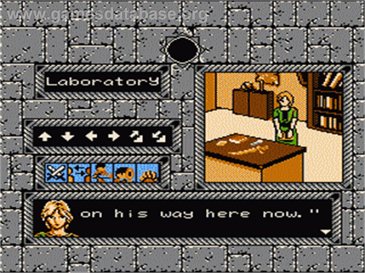 Tombs & Treasure - Nintendo NES - Artwork - In Game