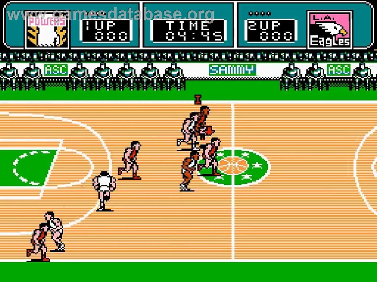 Ultimate Basketball - Nintendo NES - Artwork - In Game