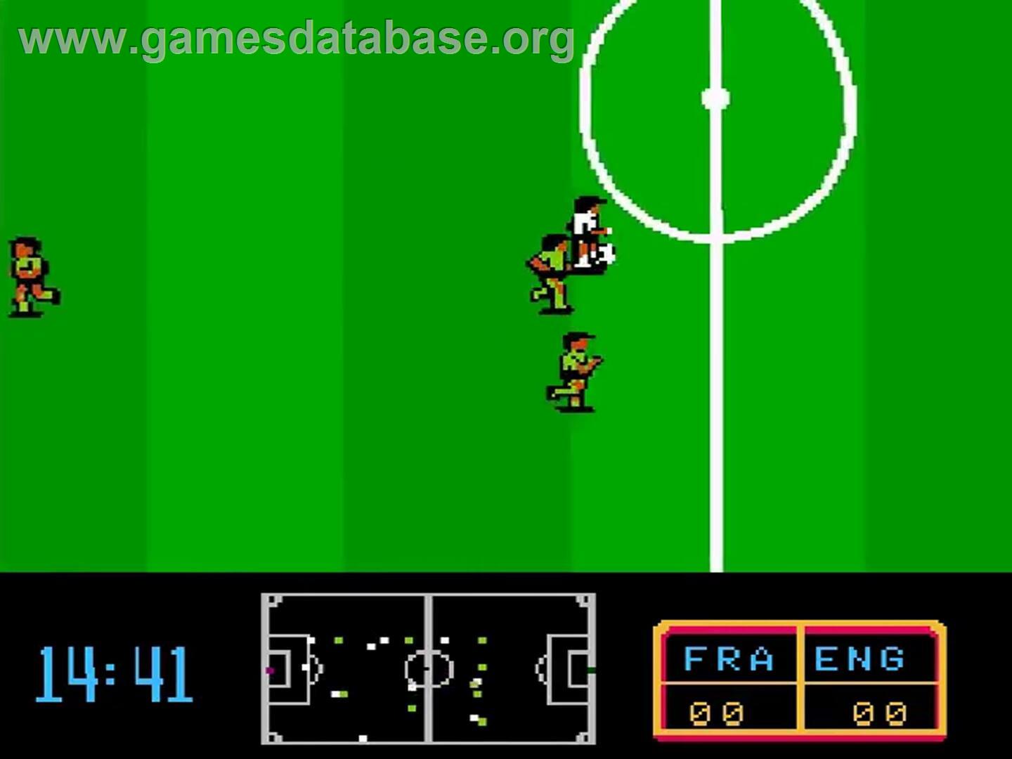 Ultimate League Soccer - Nintendo NES - Artwork - In Game