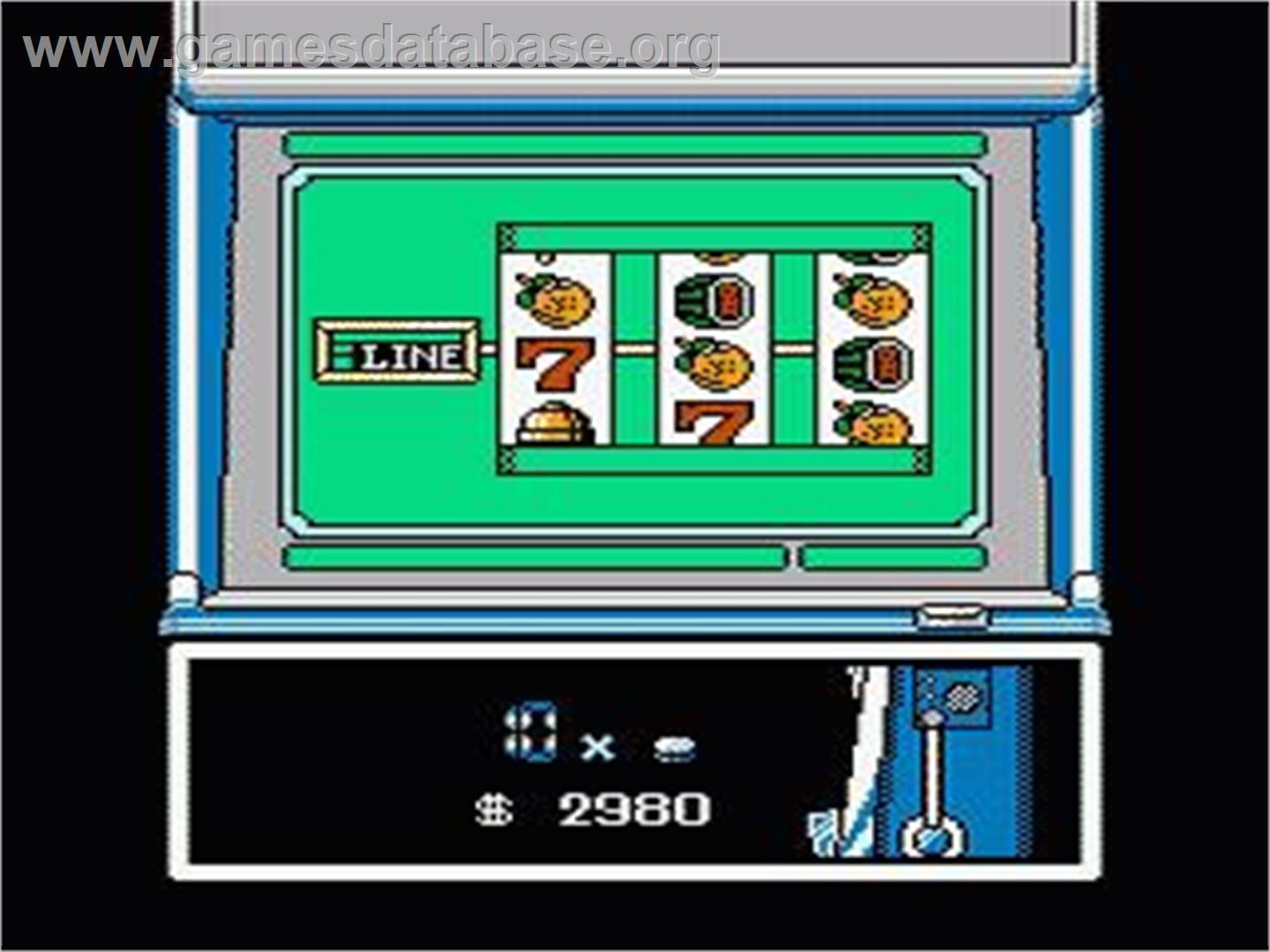 Vegas Connection - Casino Kara Ai O Komete - Nintendo NES - Artwork - In Game