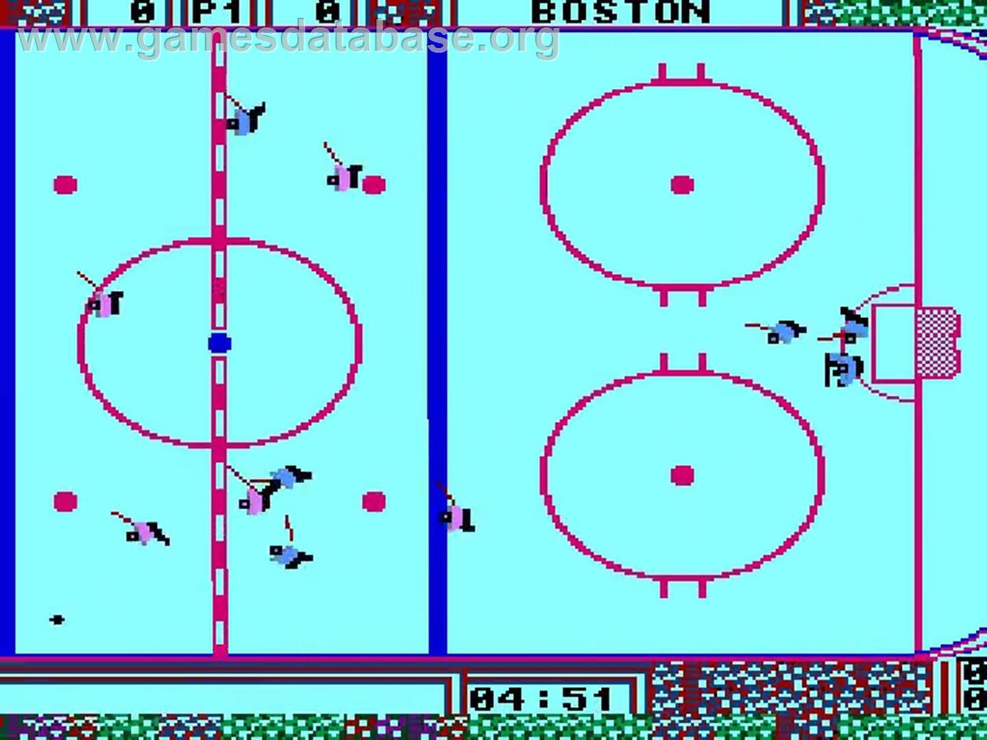 Wayne Gretzky Hockey - Nintendo NES - Artwork - In Game