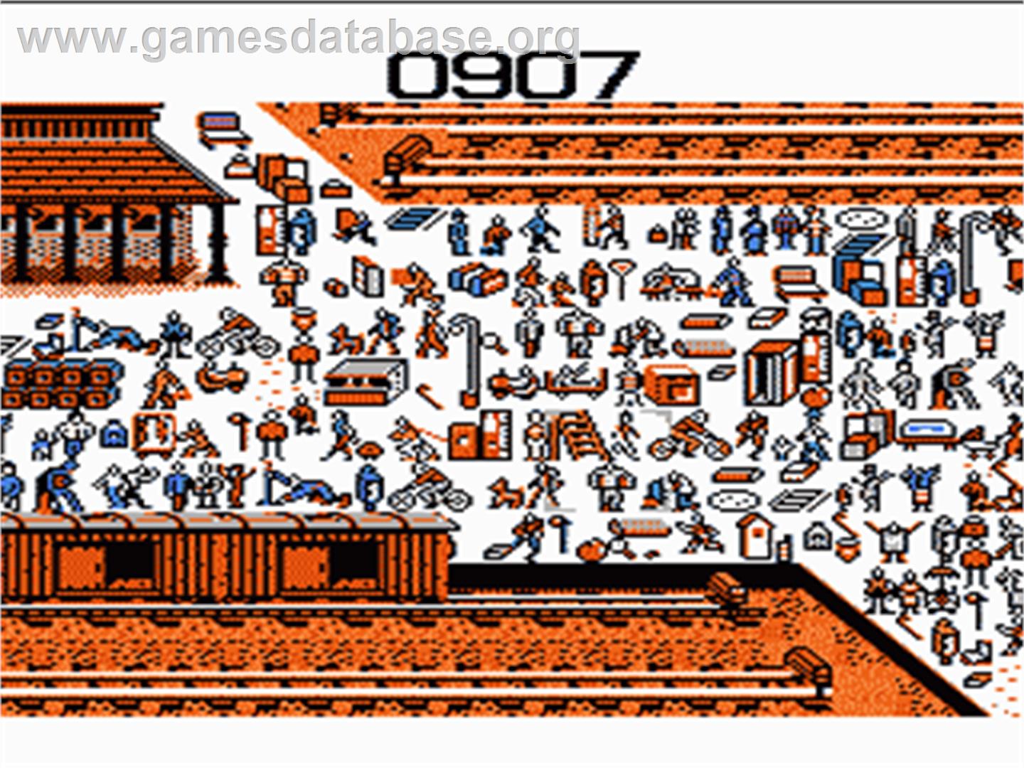 Where's Waldo? - Nintendo NES - Artwork - In Game