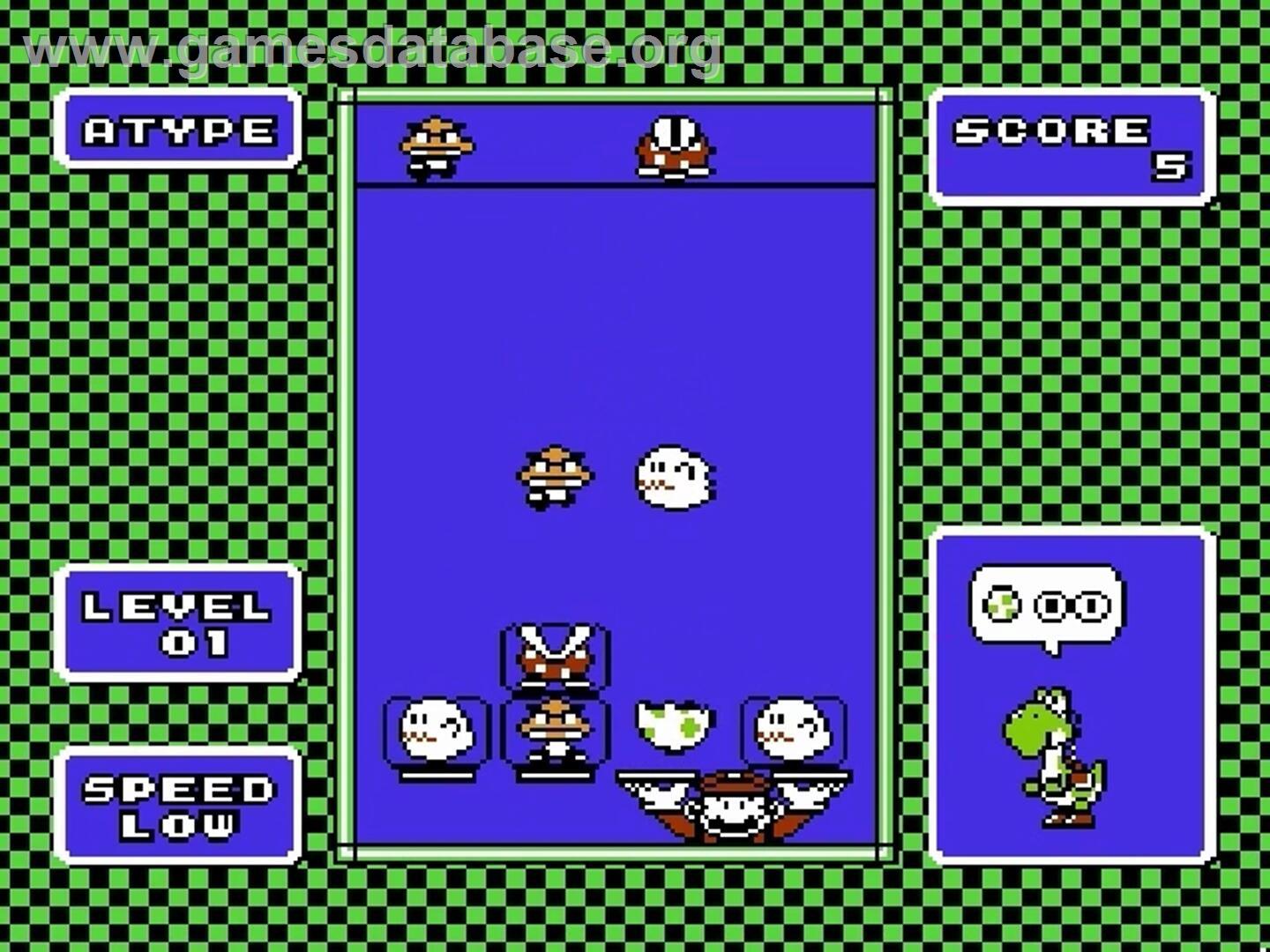 Yoshi's Cookie - Nintendo NES - Artwork - In Game