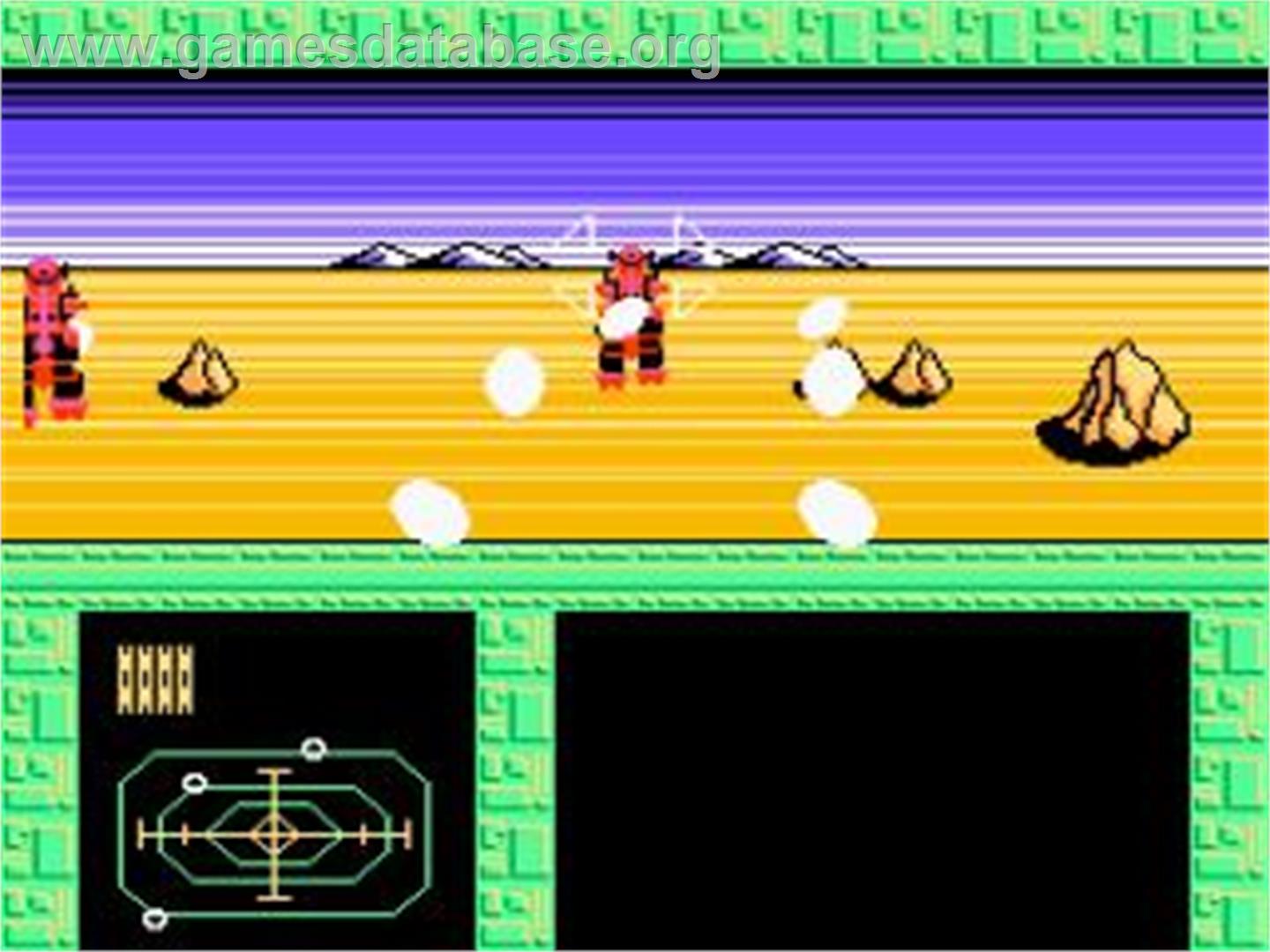 Zoids - Chuuou Tairiku No Tatakai - Nintendo NES - Artwork - In Game